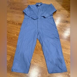 Men's Work Overall Long‎ Sleeve. Size 56. New With Tag.Brand: CINTAS. Blue